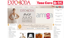 Desktop Screenshot of expoboda.com.gt